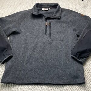 Fjallraven Övik Fleece Half Zip-Up Sweater Size Small
